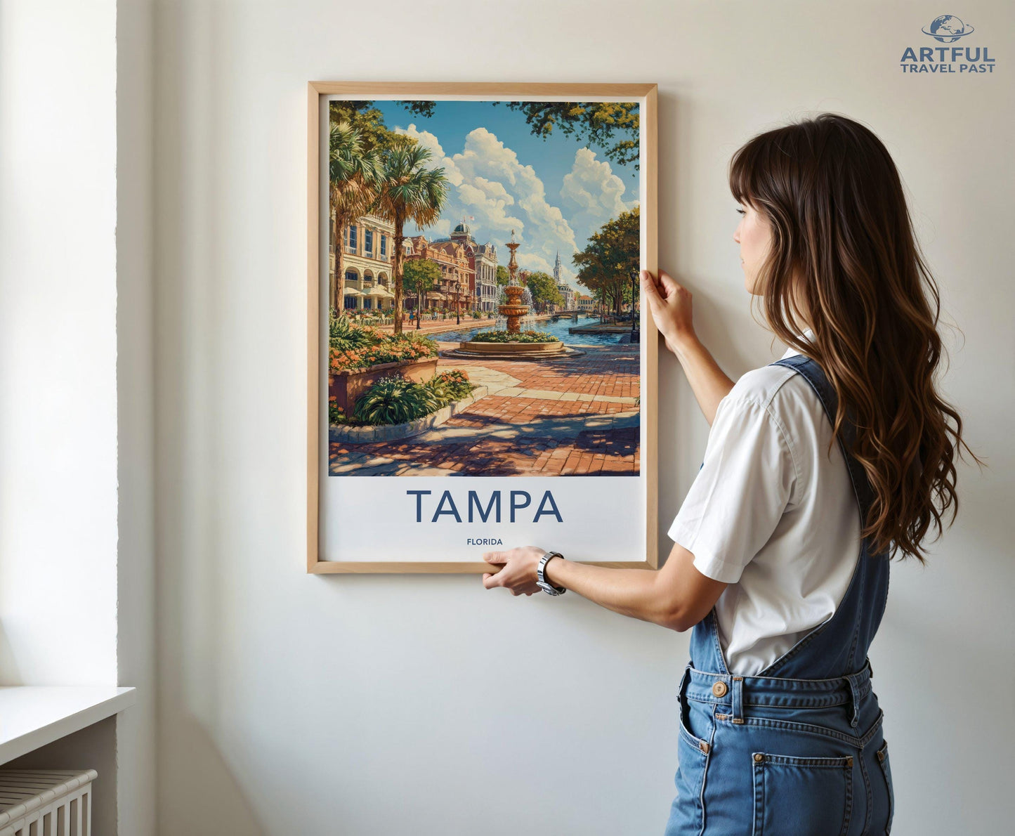 Tampa Poster - Florida Wall Art