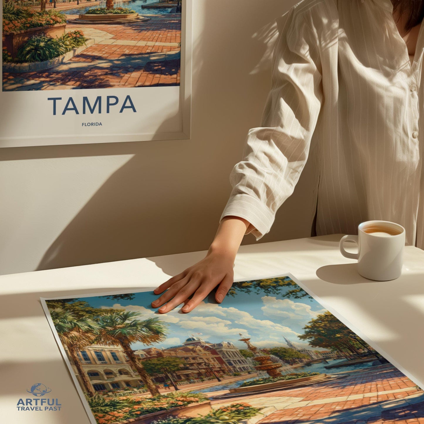 Tampa Poster - Florida Wall Art