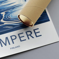 Tampere Poster - Finland Wall Art