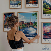 Tampere Poster - Finland Wall Art