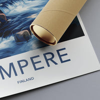 Tampere Poster - Finland Wall Art