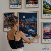 Tampere Poster - Finland Wall Art