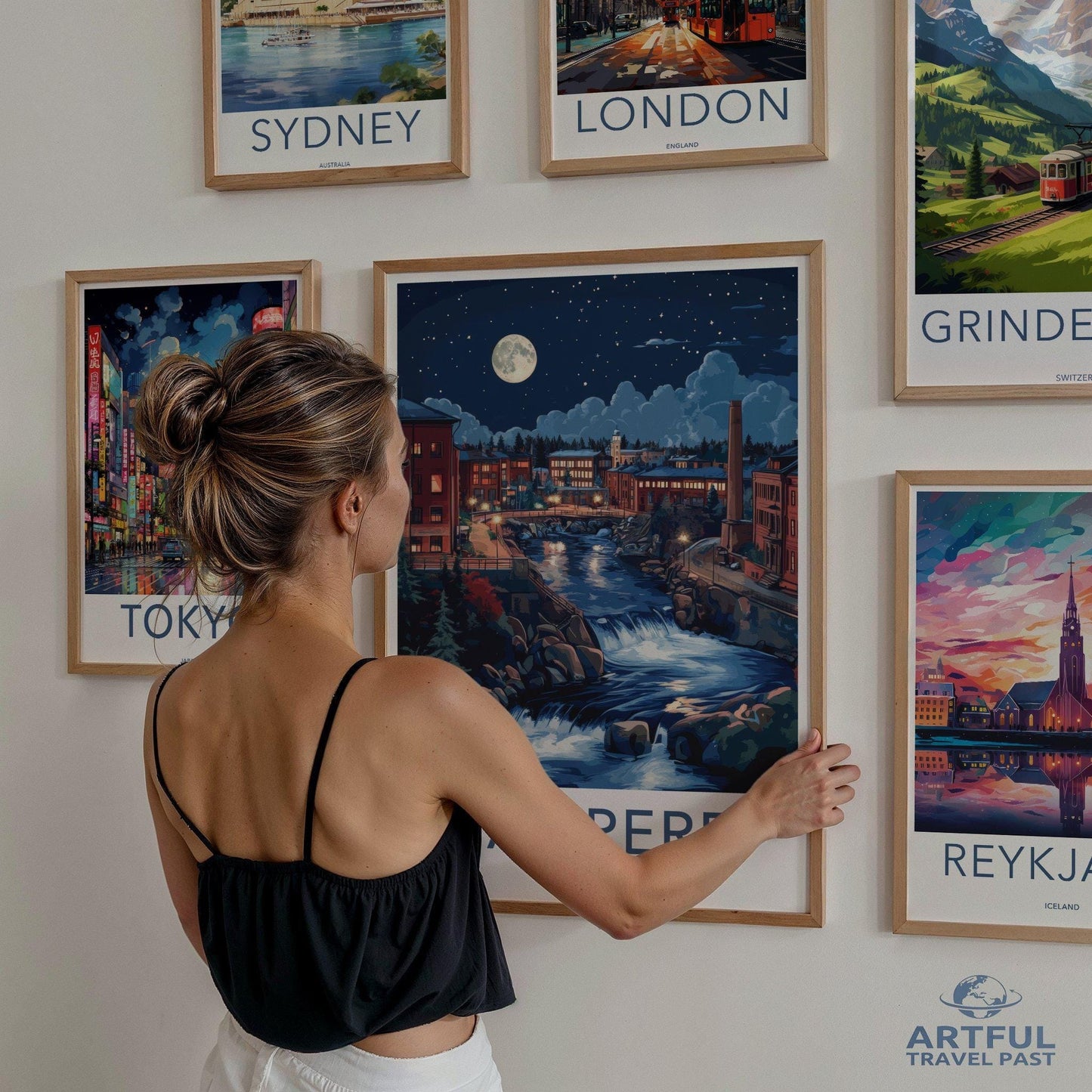 Tampere Poster - Finland Wall Art