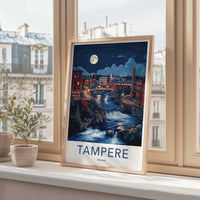 Tampere Poster - Finland Wall Art