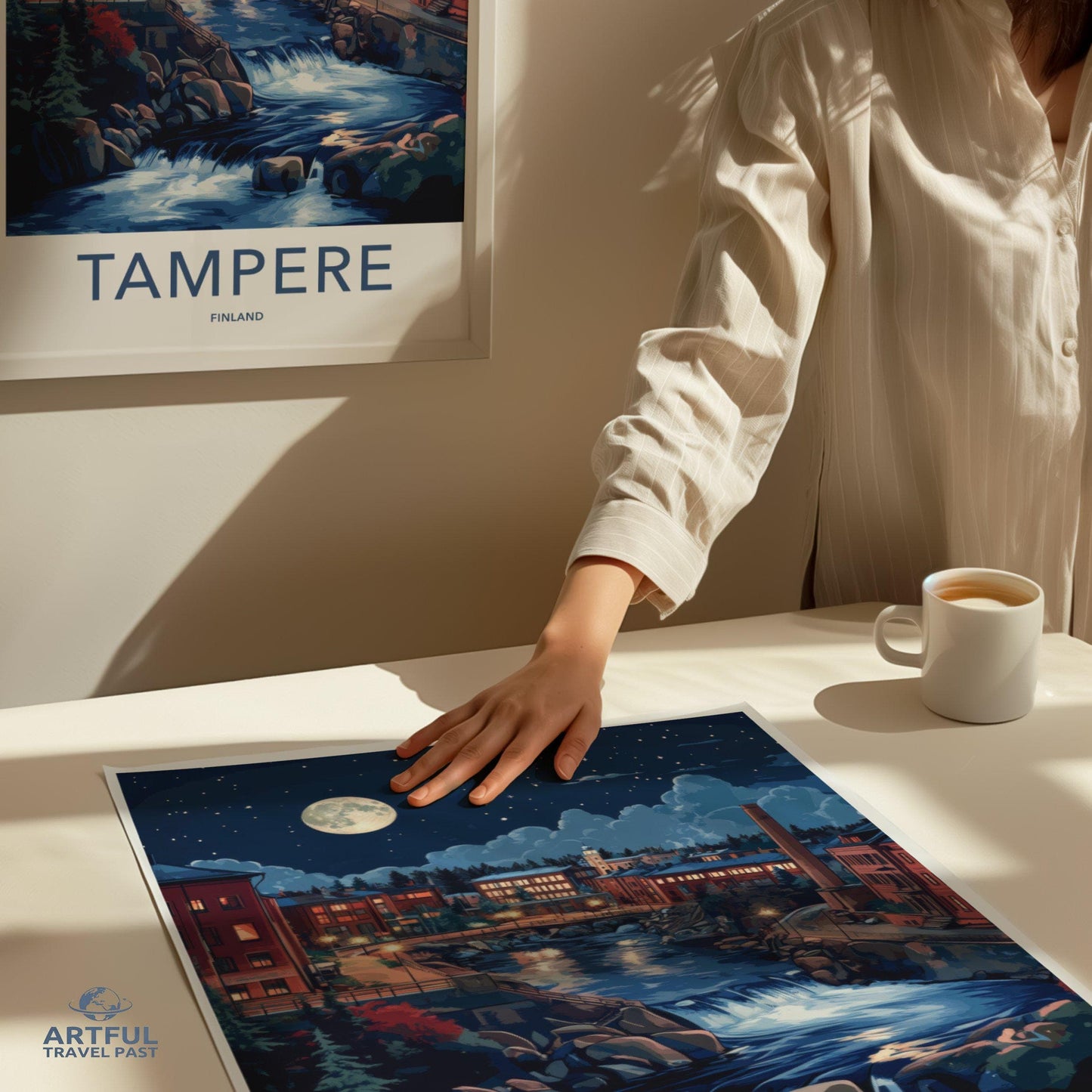 Tampere Poster - Finland Wall Art
