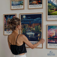 Tampere Poster - Finland Wall Art