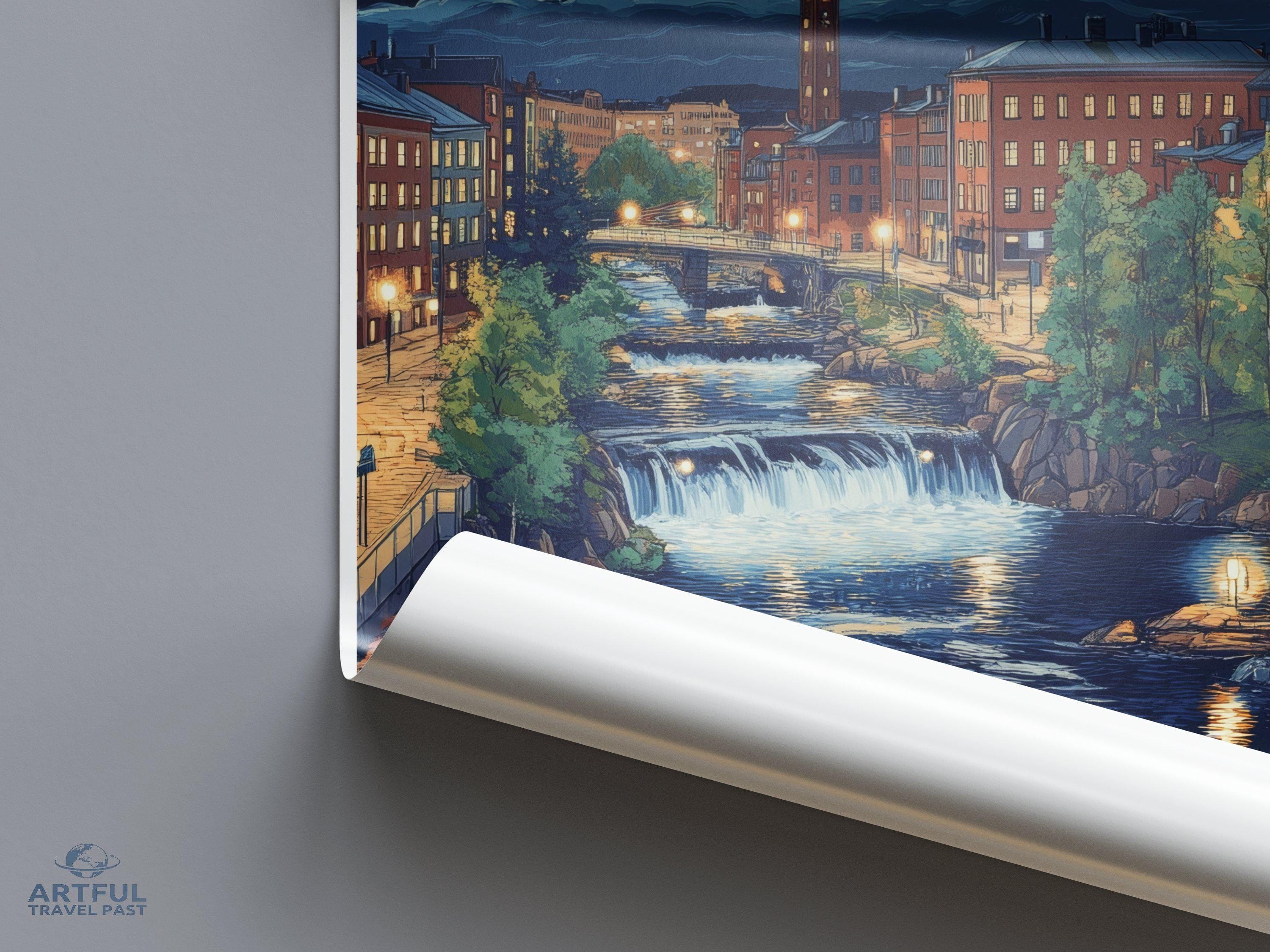 Tampere Poster - Finland Wall Art