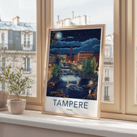 Tampere Poster - Finland Wall Art