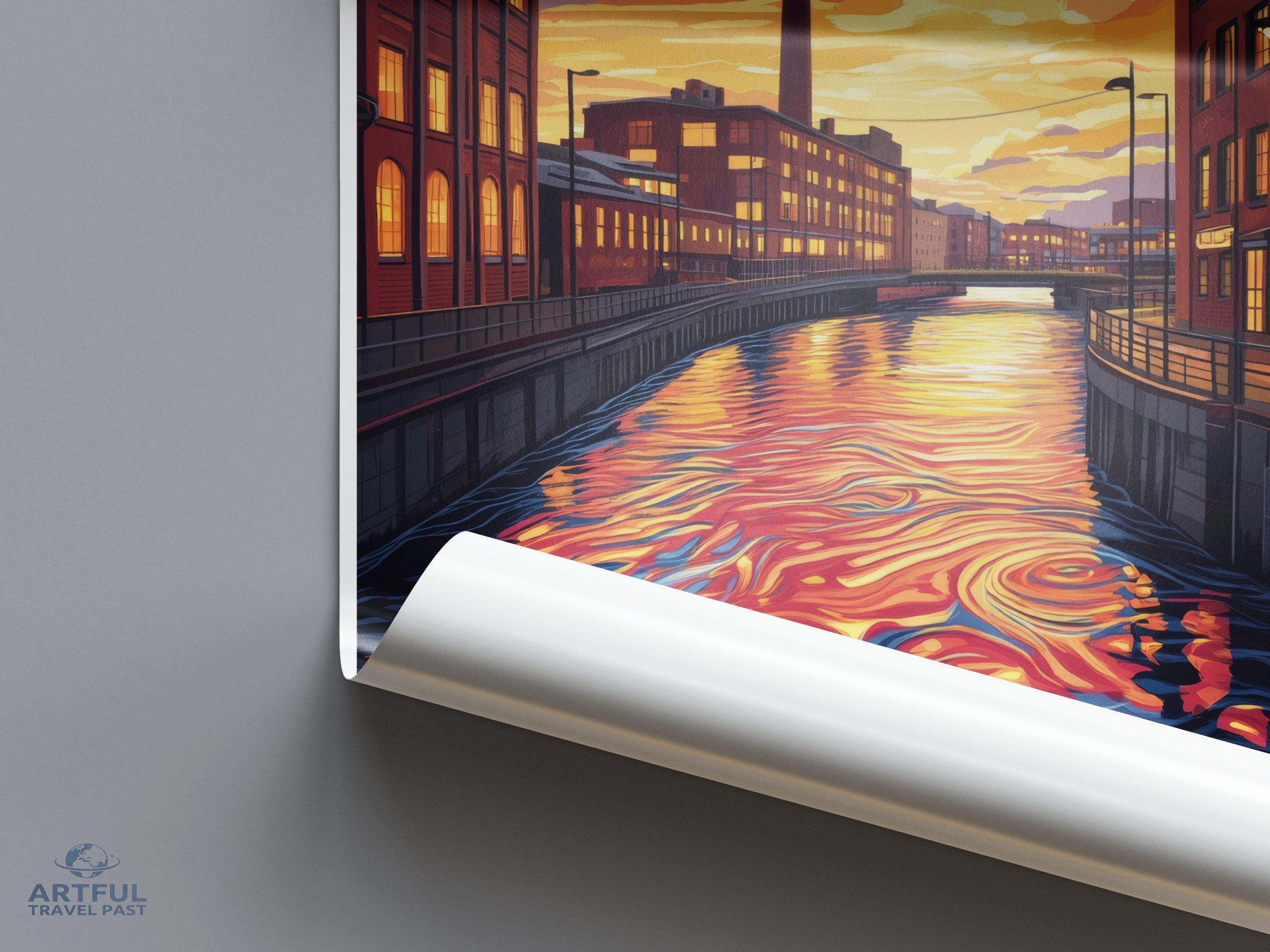 Tampere Poster - Finland Wall Art