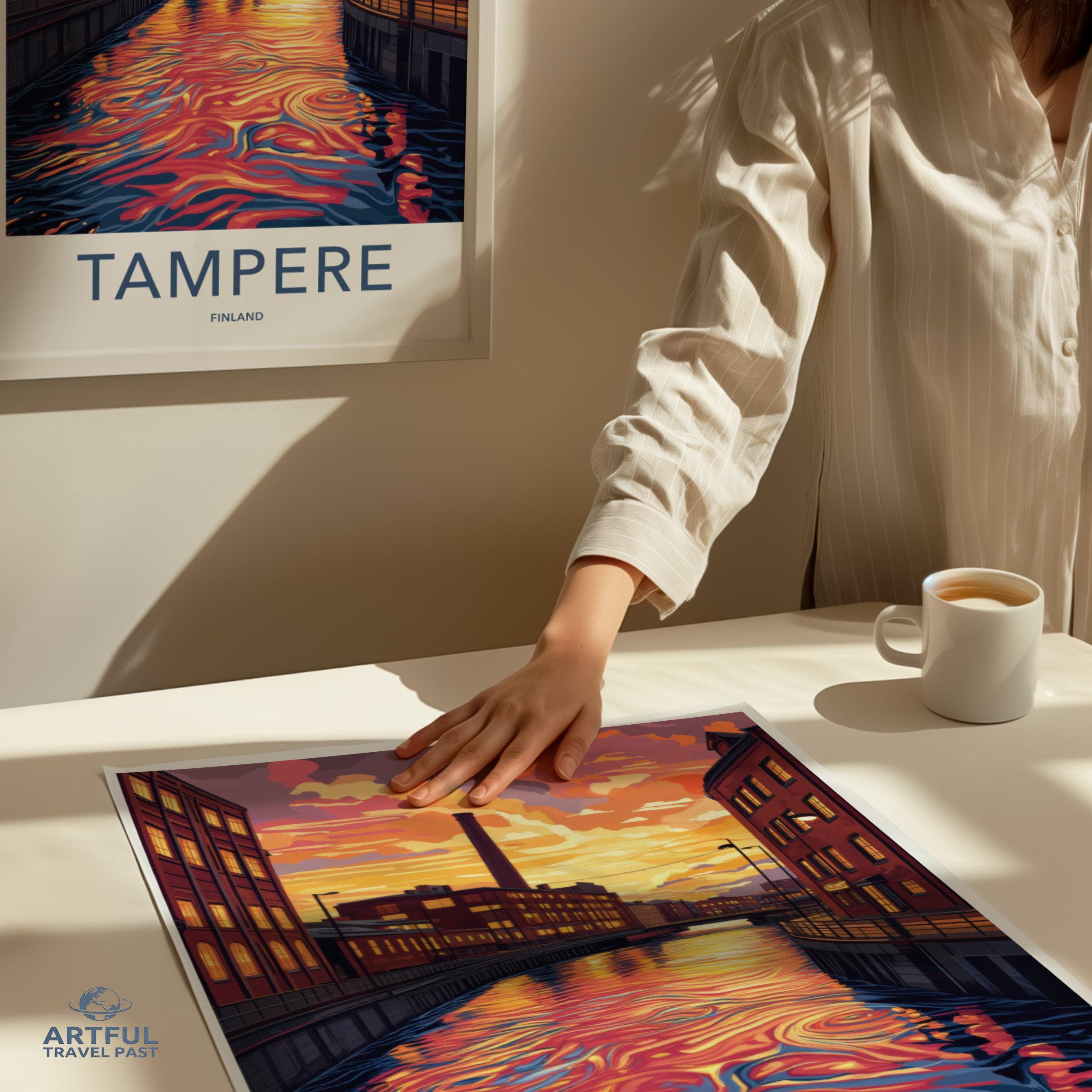 Tampere Poster - Finland Wall Art