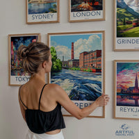 Tampere Poster - Finland Wall Art