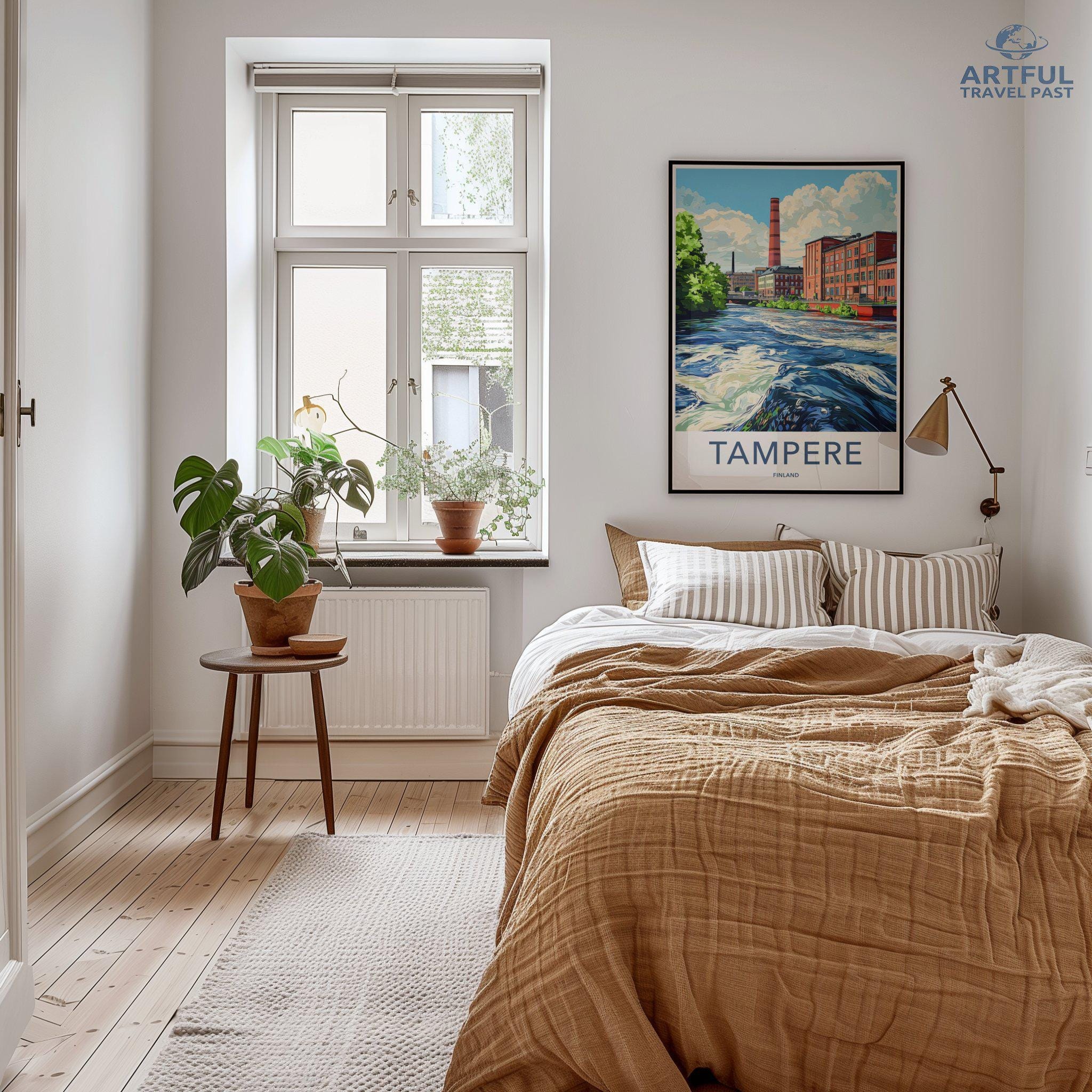 Tampere Poster - Finland Wall Art