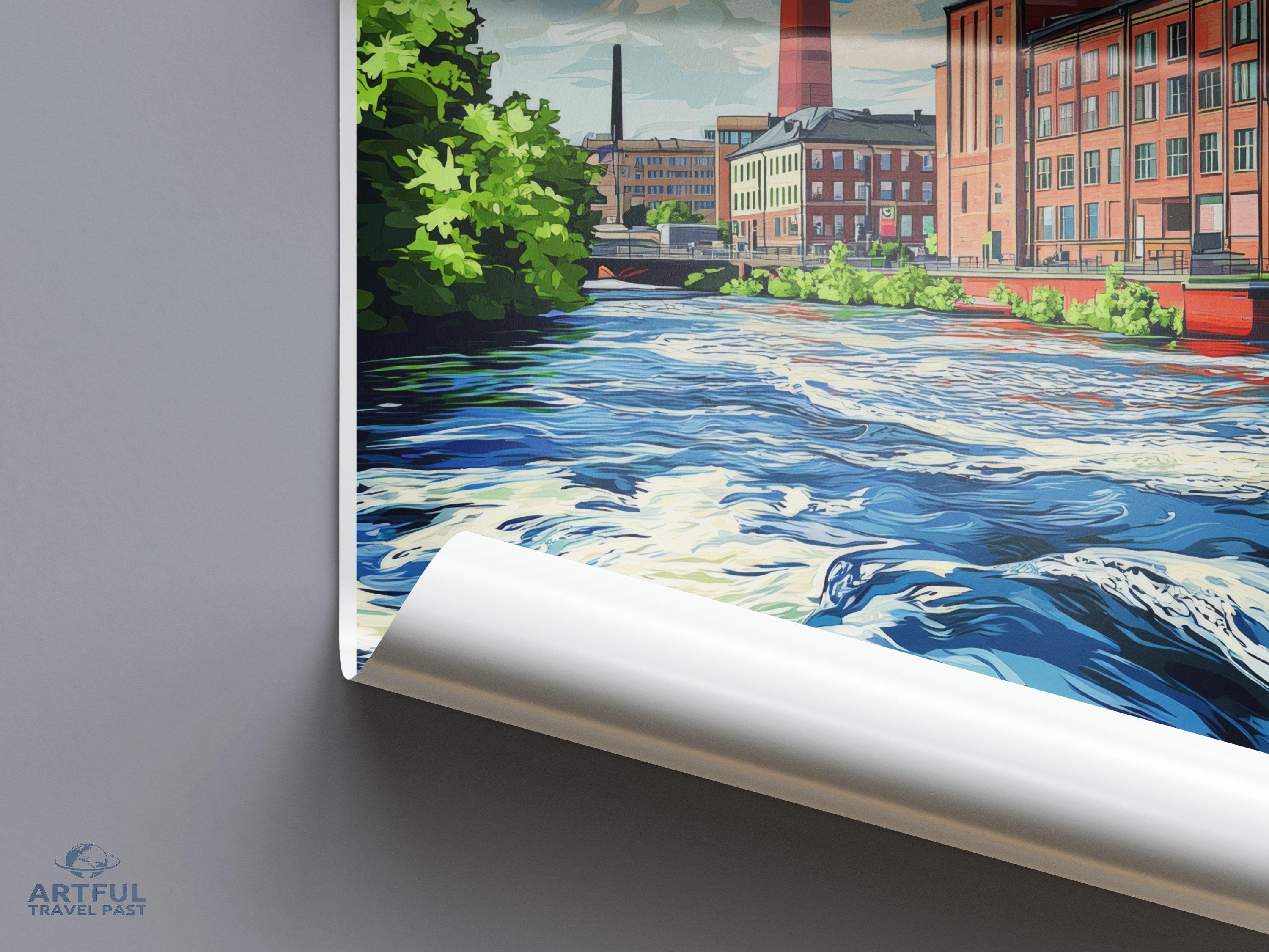 Tampere Poster - Finland Wall Art