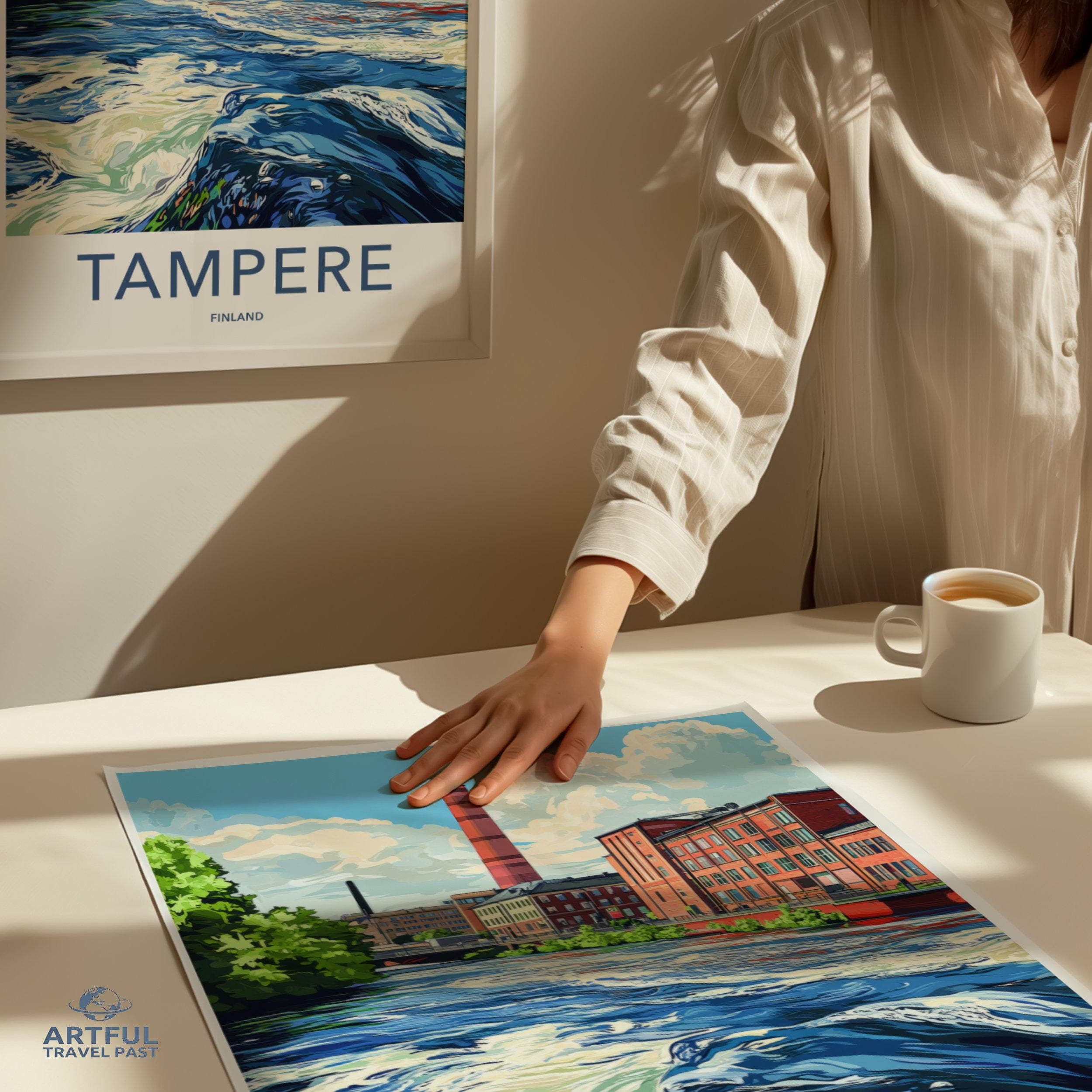 Tampere Poster - Finland Wall Art