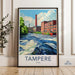 Tampere Poster - Finland Wall Art