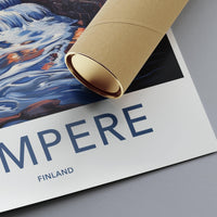 Tampere Poster - Finland Wall Art
