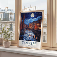 Tampere Poster - Finland Wall Art