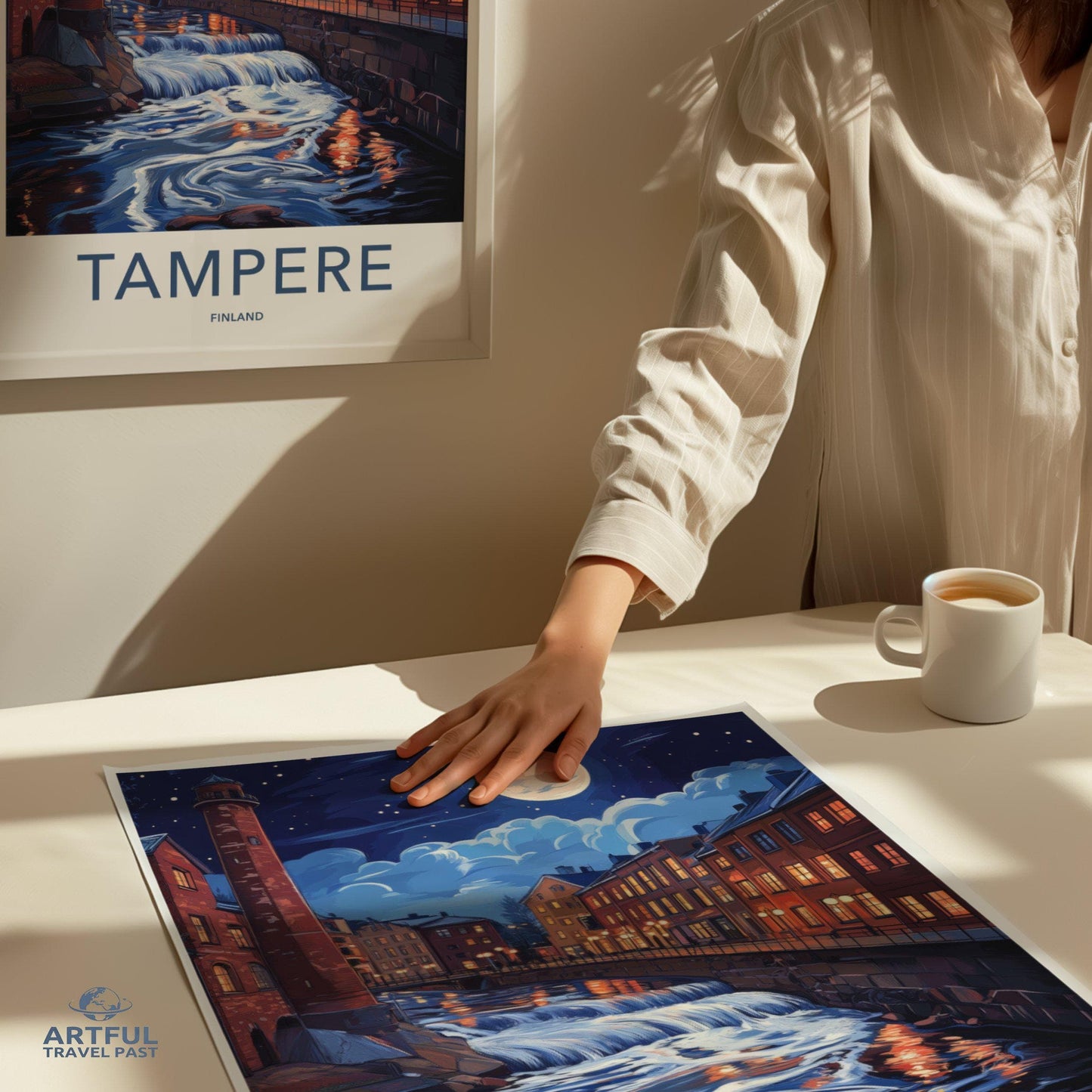 Tampere Poster - Finland Wall Art
