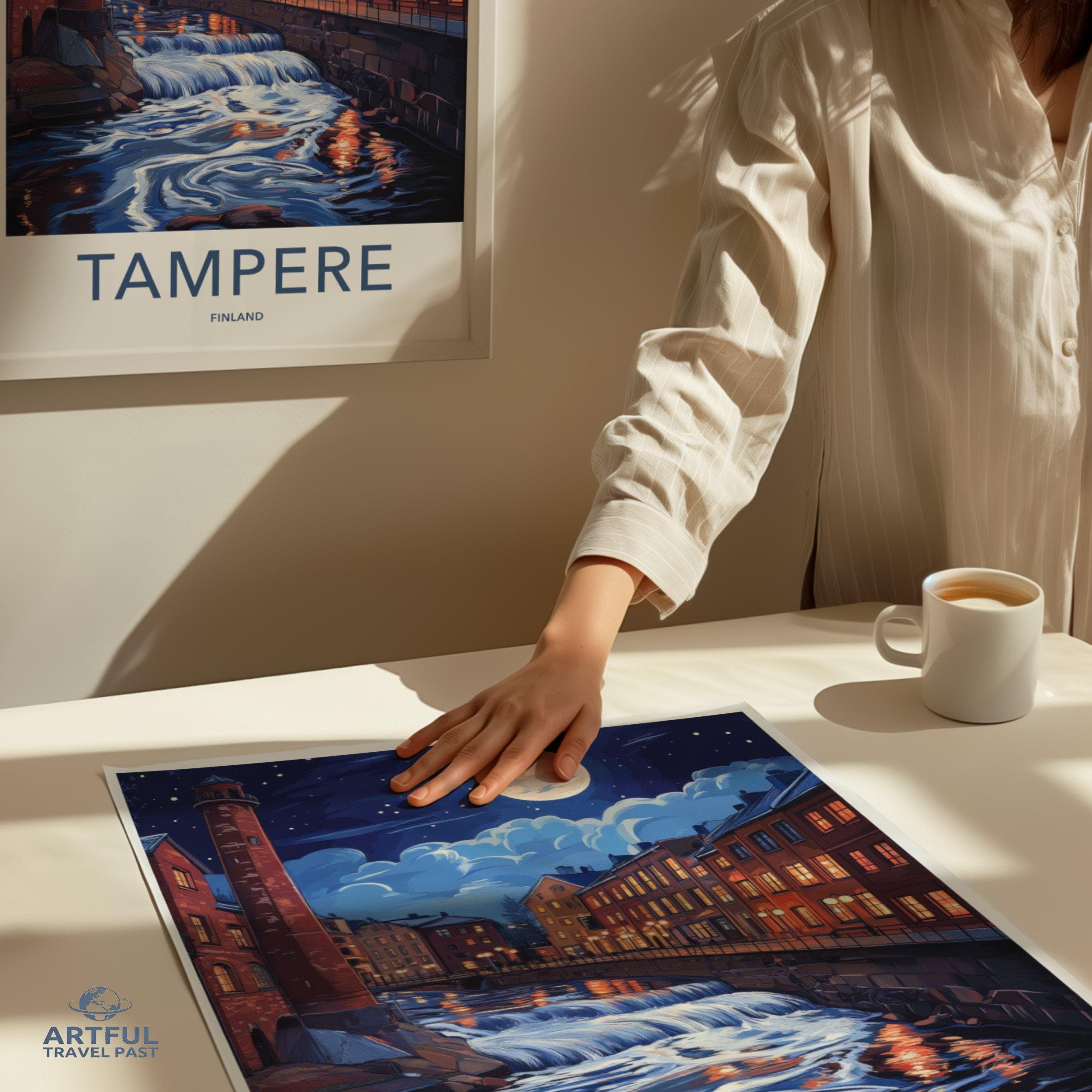 Tampere Poster - Finland Wall Art