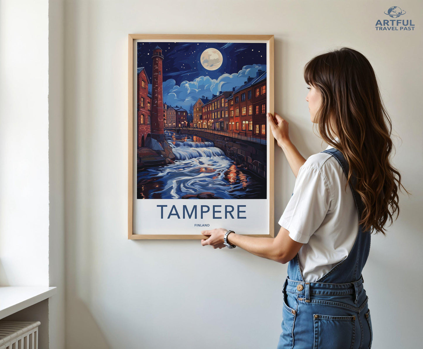Tampere Poster - Finland Wall Art