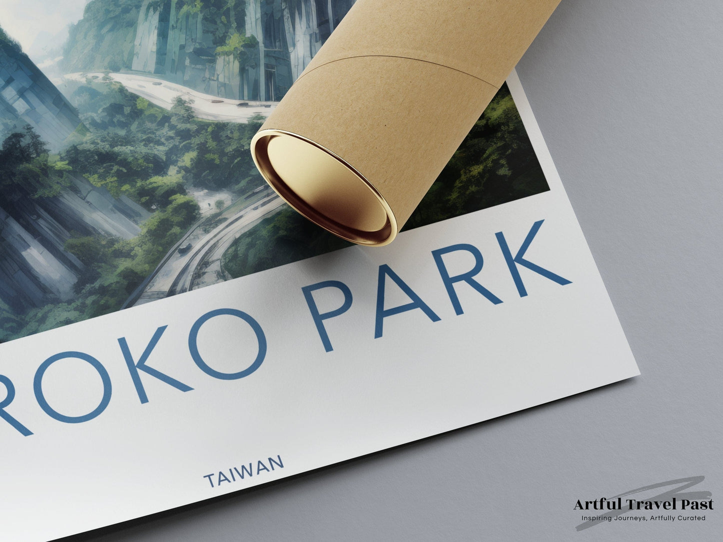Taroko Park Poster | Taiwan Wall Art | Asia Decor