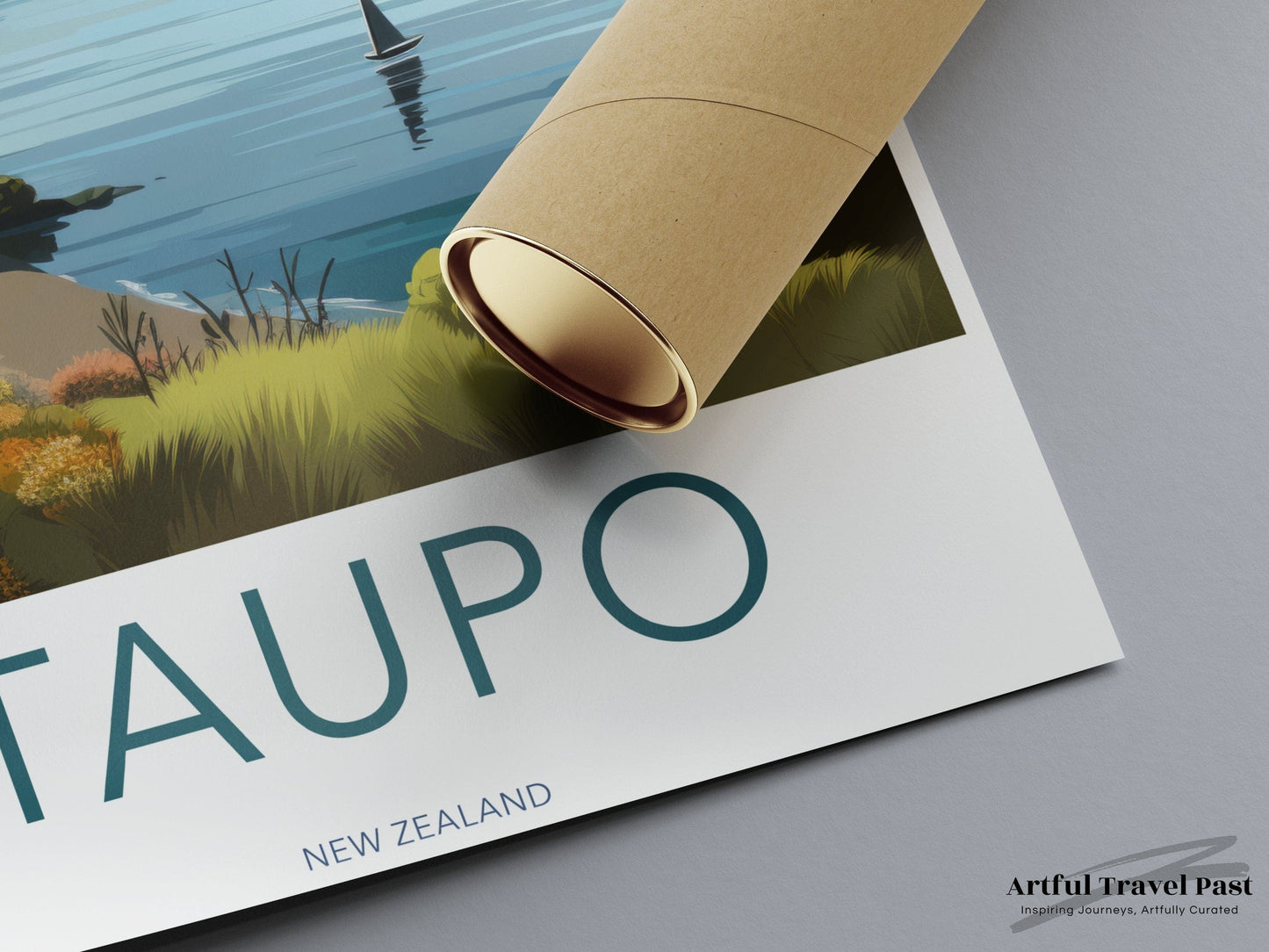 Taupo Poster - New Zealand Wall Art