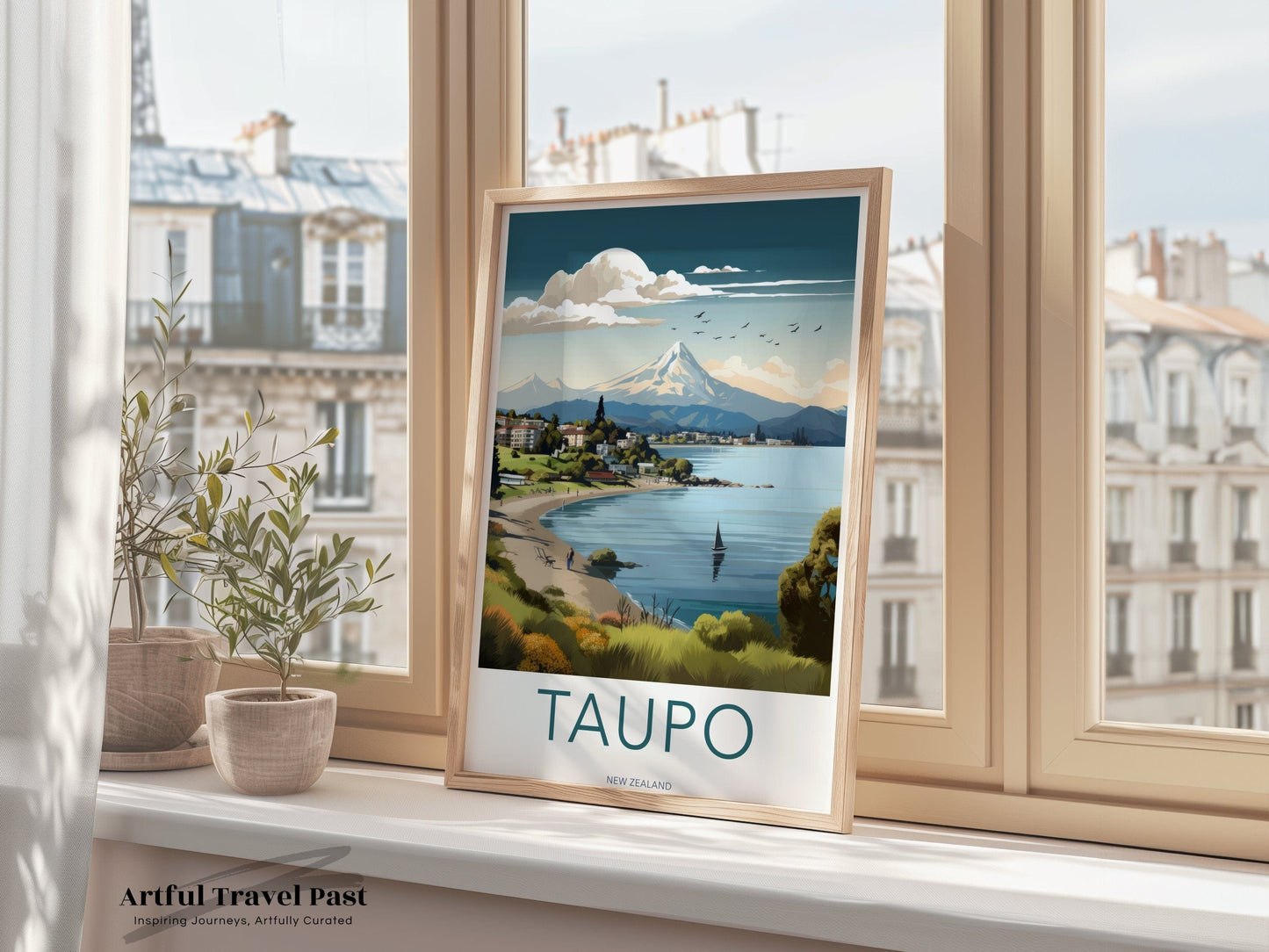 Taupo Poster - New Zealand Wall Art