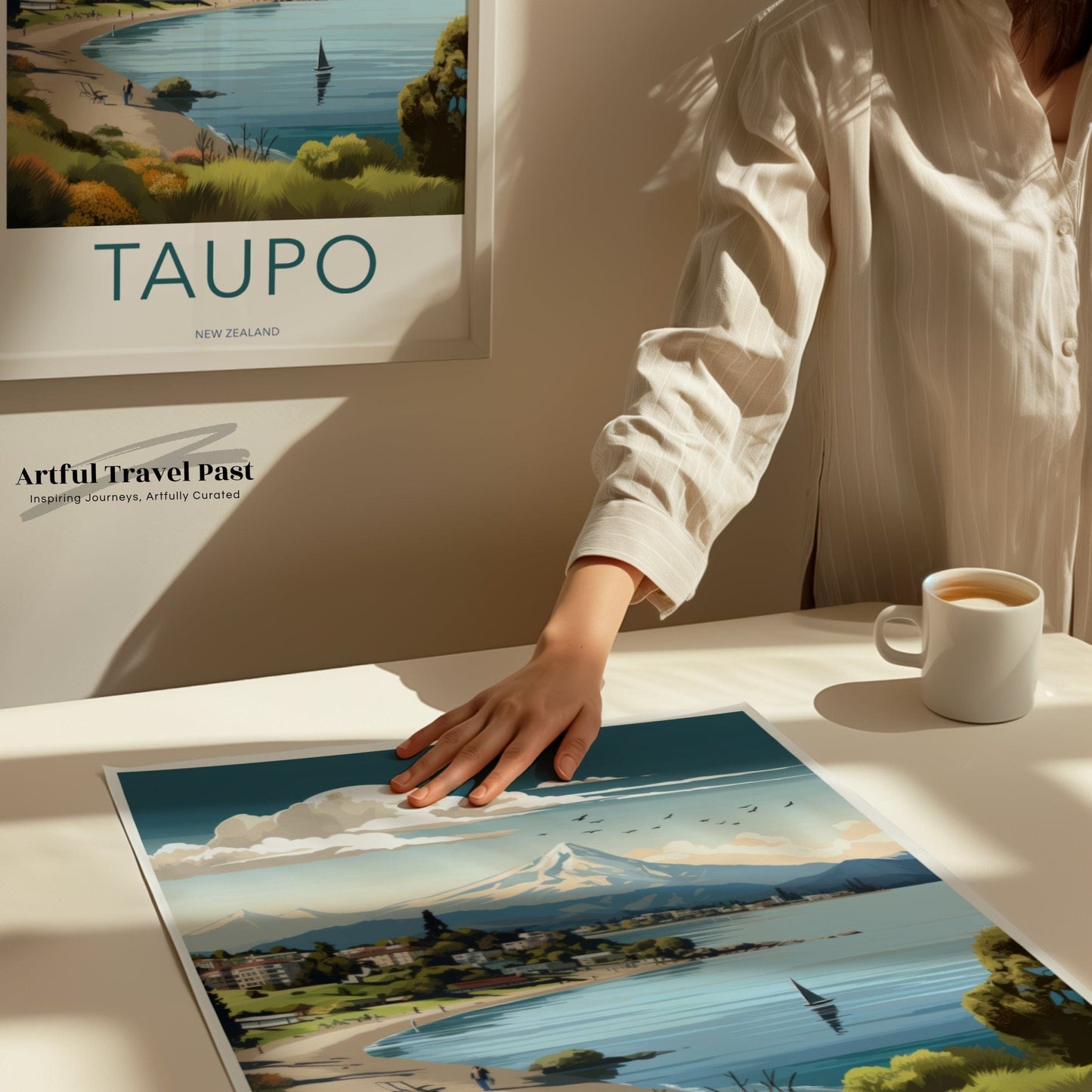 Taupo Poster - New Zealand Wall Art