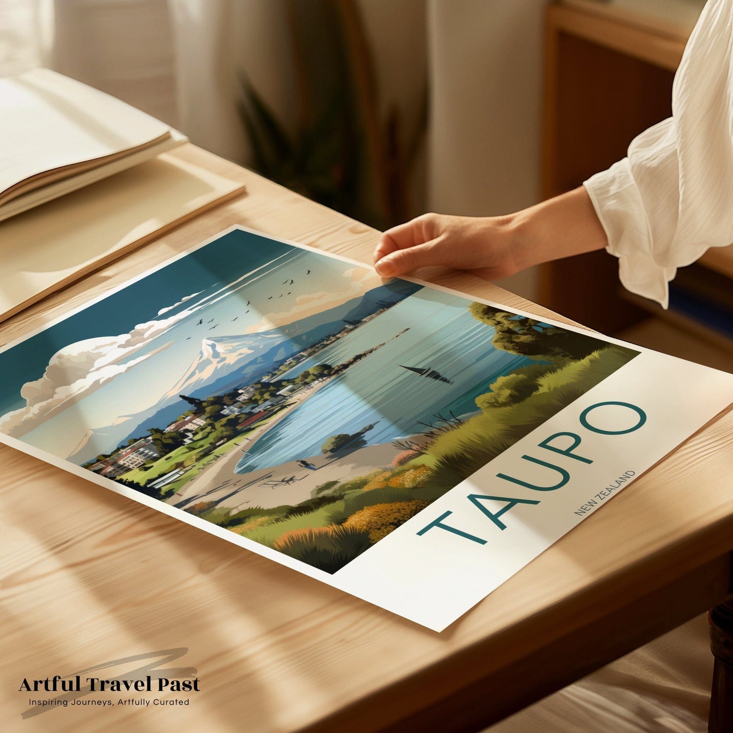 Taupo Poster - New Zealand Wall Art