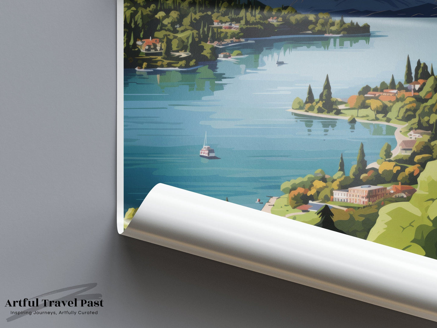Taupo Poster - New Zealand Wall Art