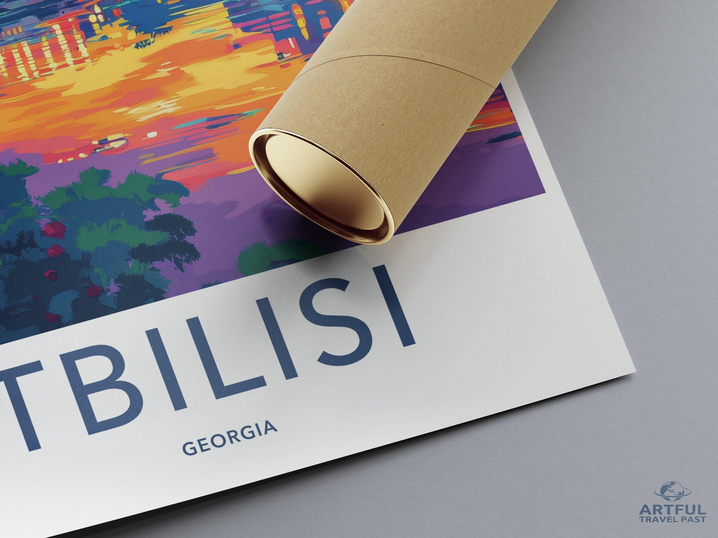 Tbilisi Poster - Georgia Wall Art