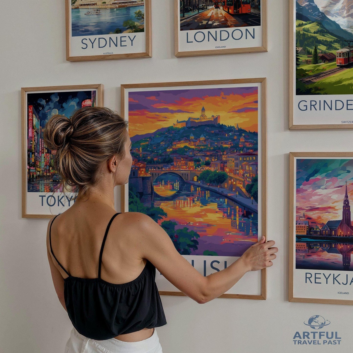 Tbilisi Poster - Georgia Wall Art