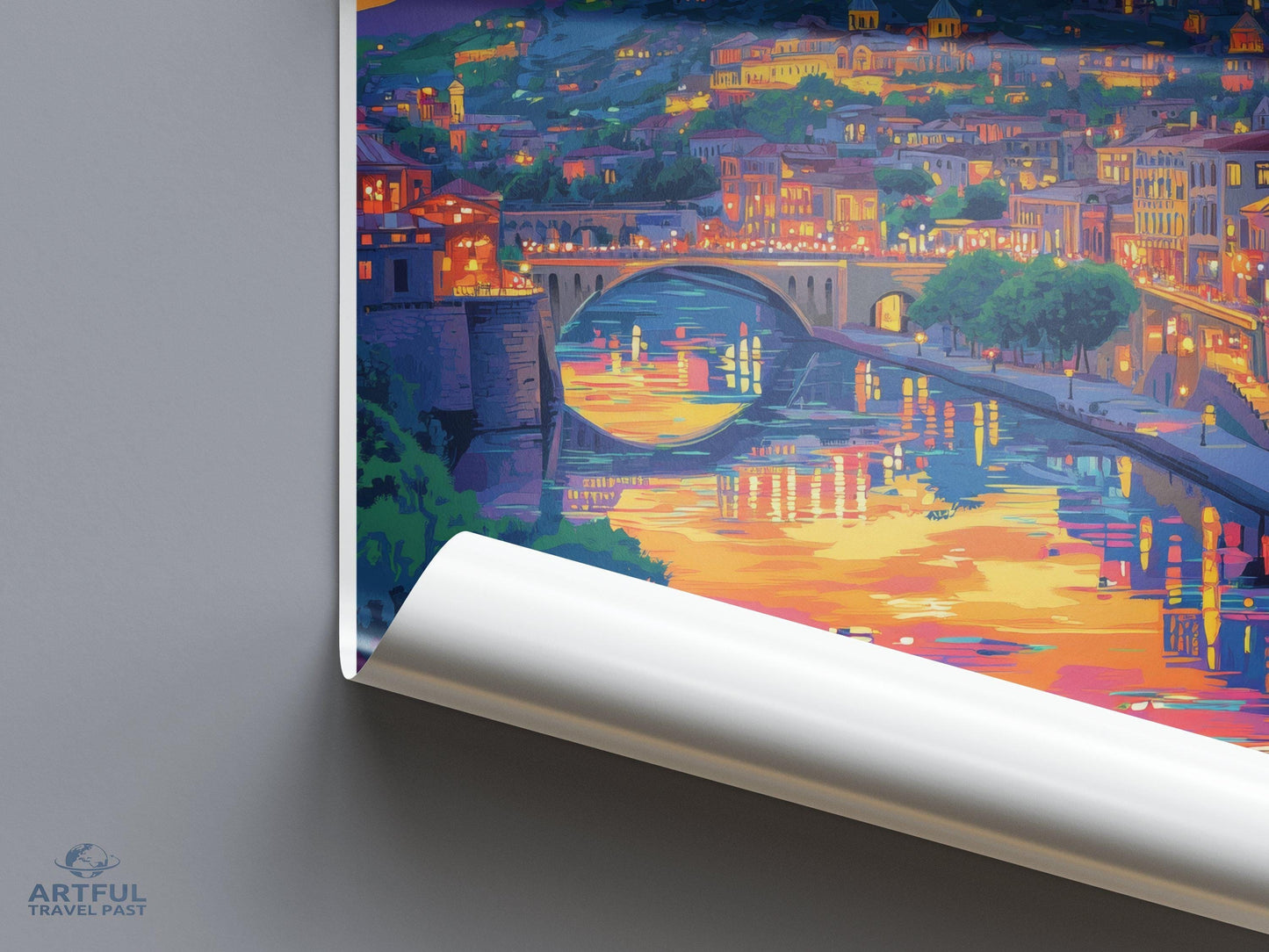 Tbilisi Poster - Georgia Wall Art