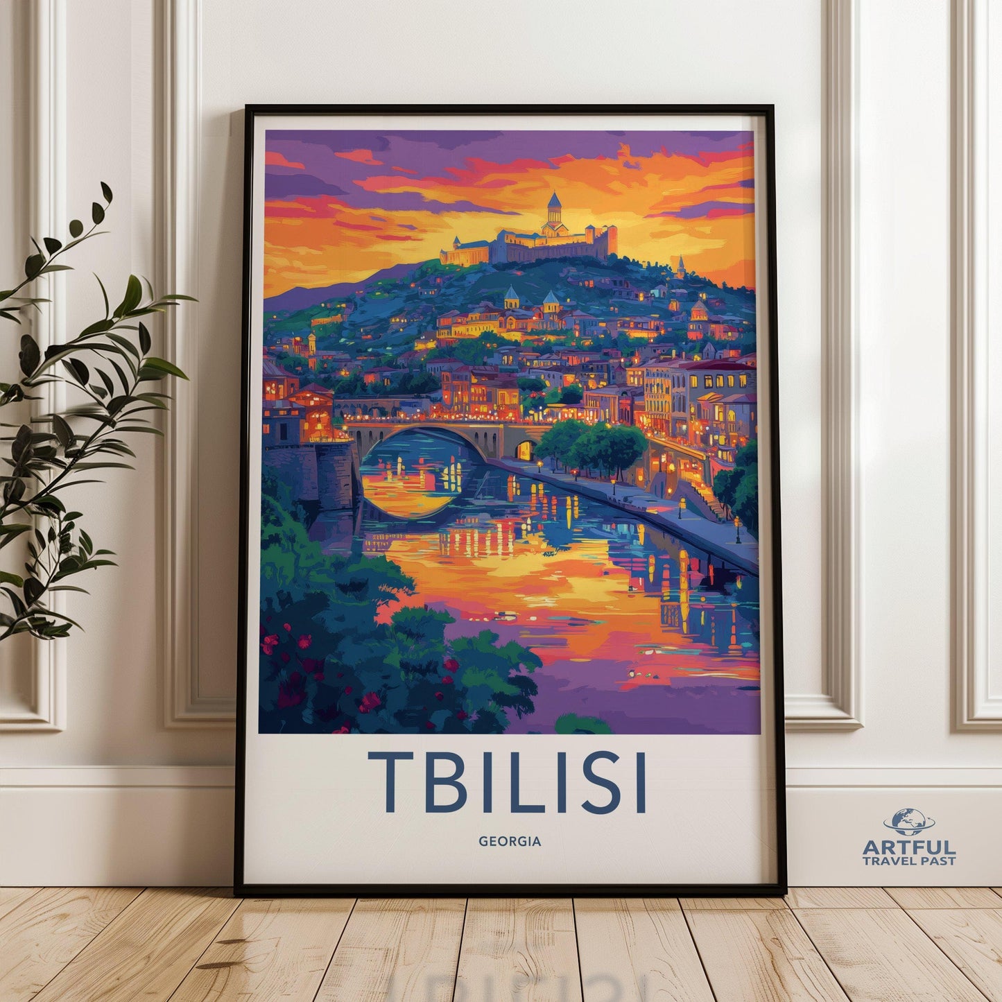 Tbilisi Poster - Georgia Wall Art