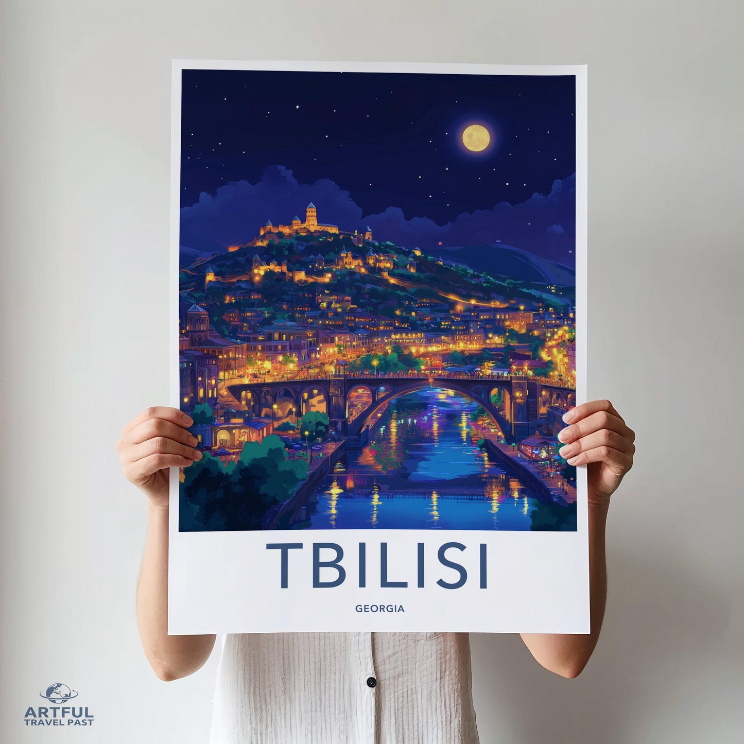Tbilisi Poster - Georgia Wall Art