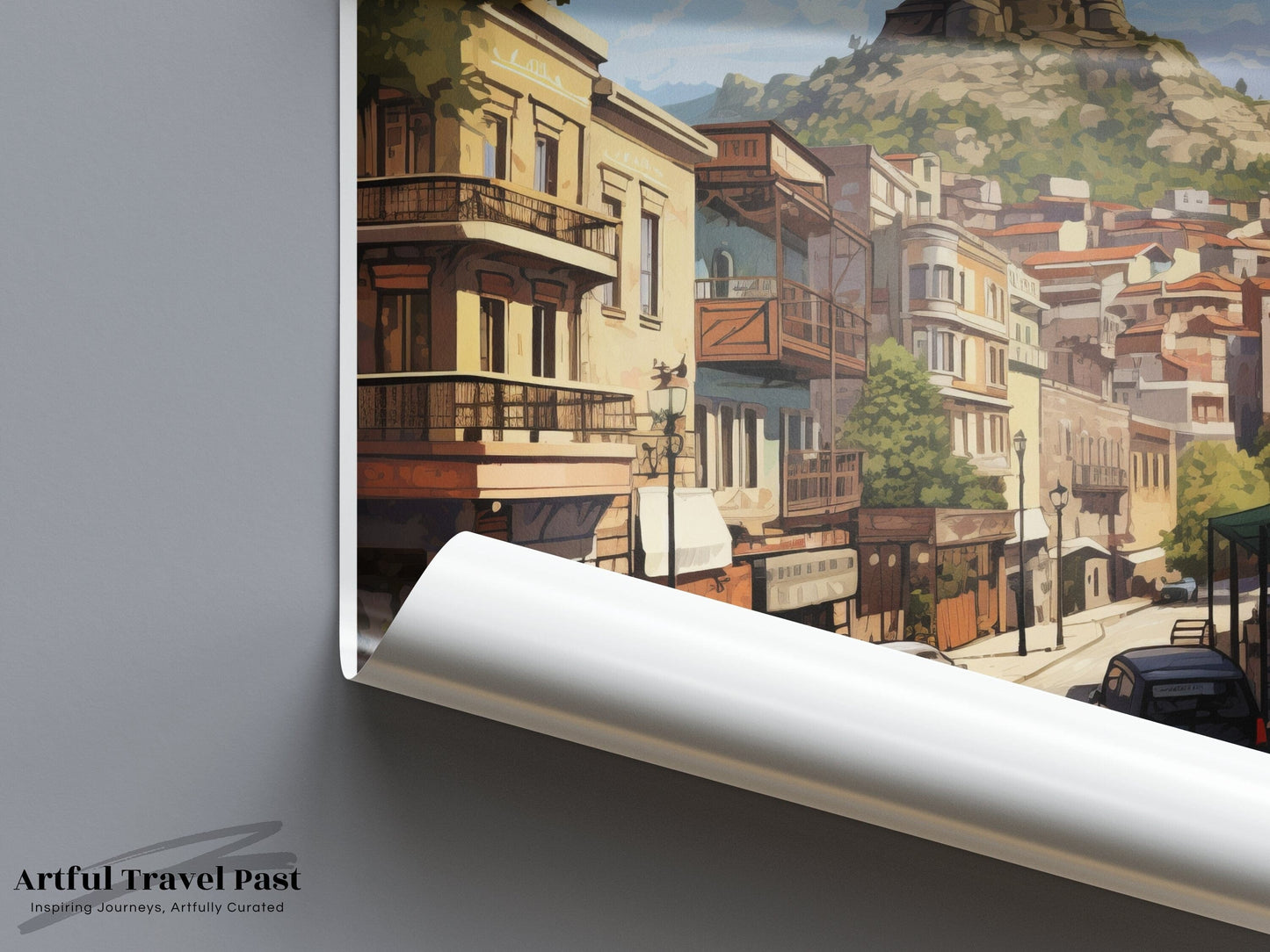 Tbilisi Poster - Georgia Wall Art