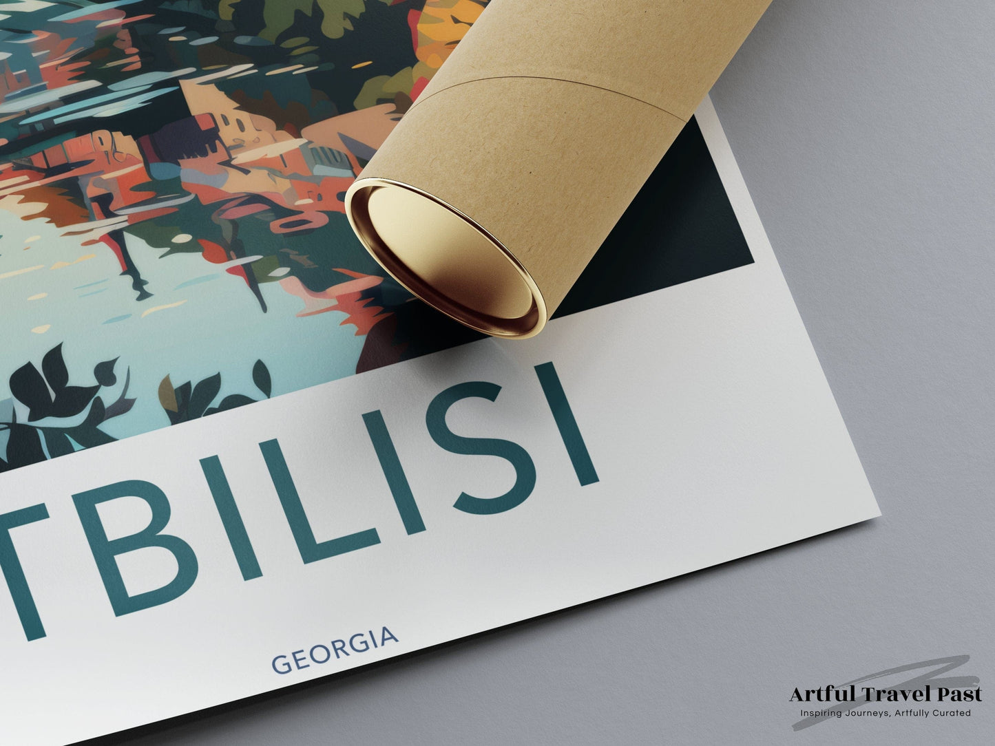 Tbilisi Poster | Georgia Wall Art | Eastern Europe Artwork