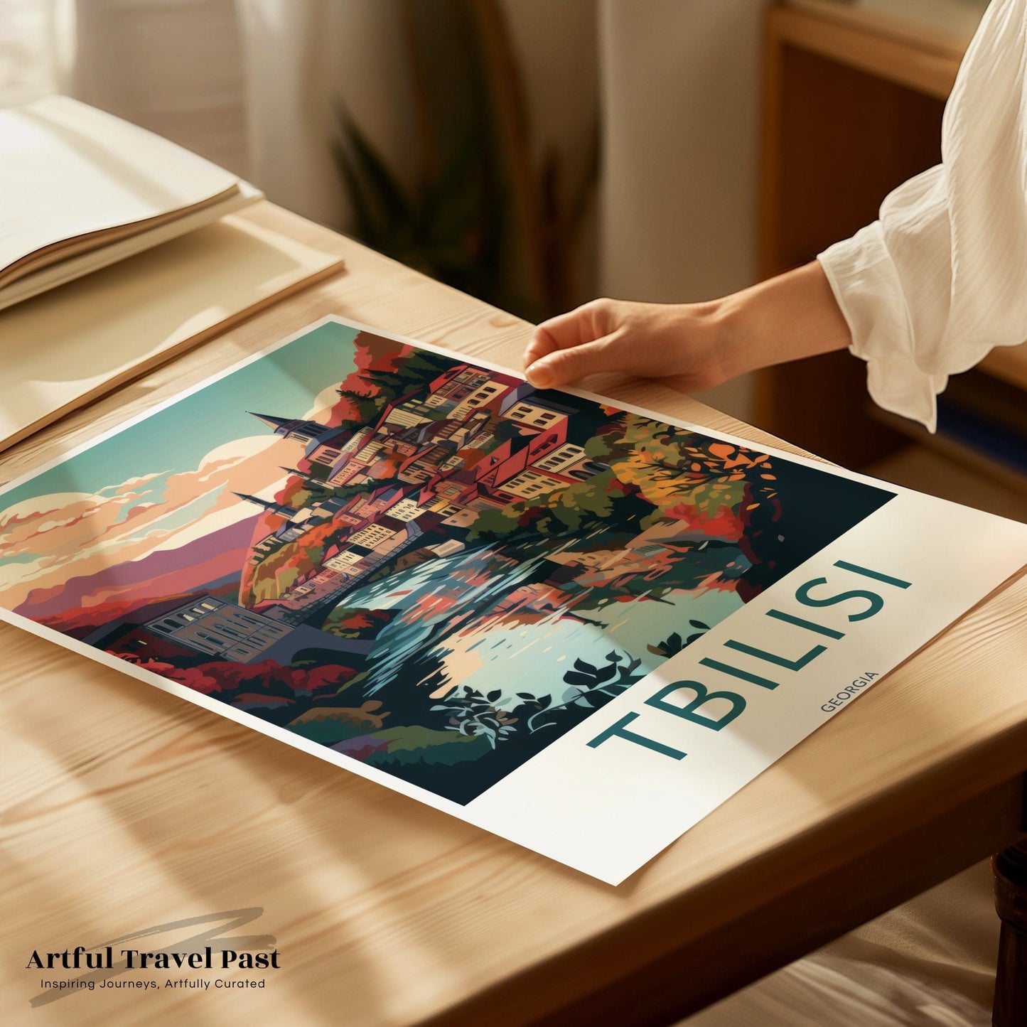 Tbilisi Poster | Georgia Wall Art | Eastern Europe Artwork