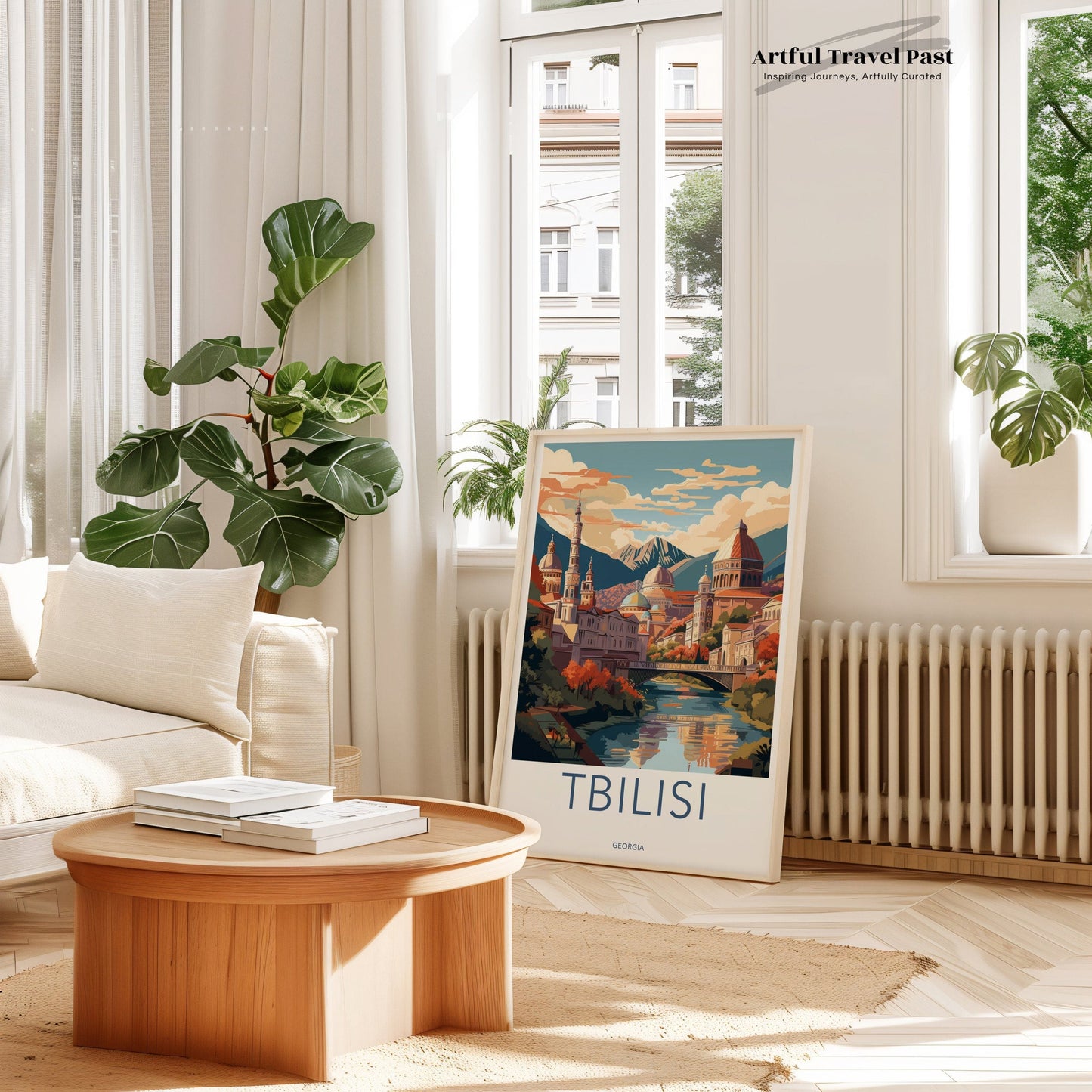 Tbilisi Poster | Georgia Wall Art | Eastern Europe Decor