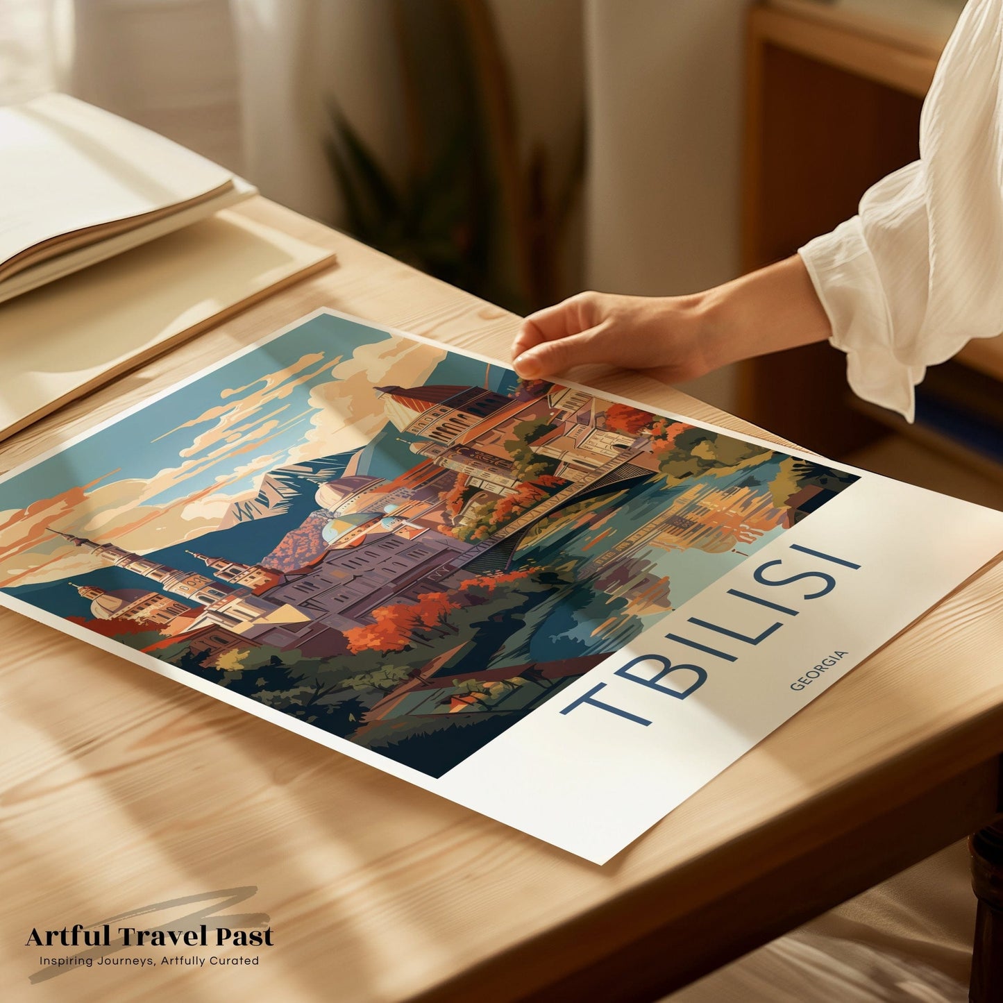 Tbilisi Poster | Georgia Wall Art | Eastern Europe Decor