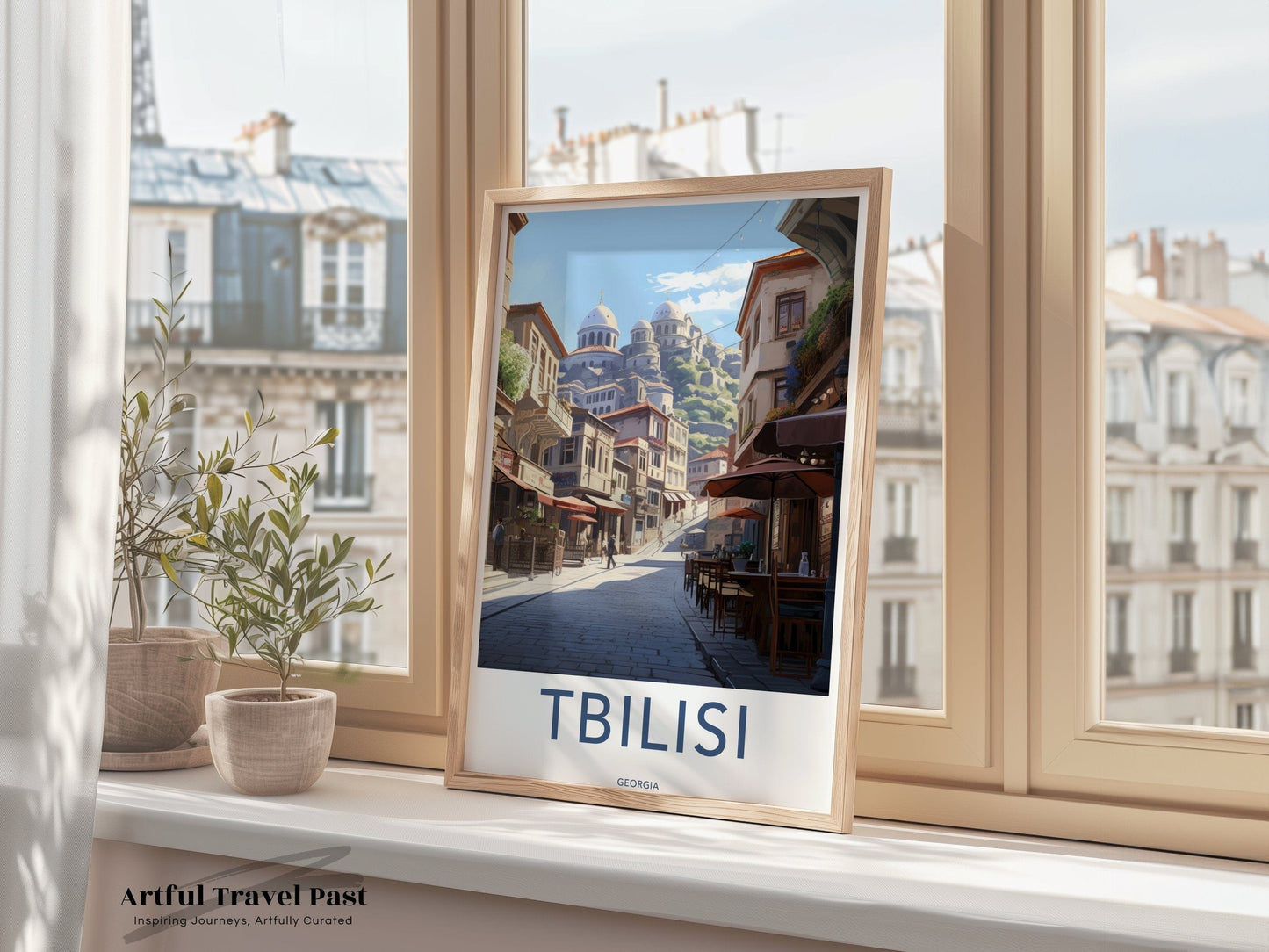Tbilisi Poster | Georgia Wall Art | Europe Artwork