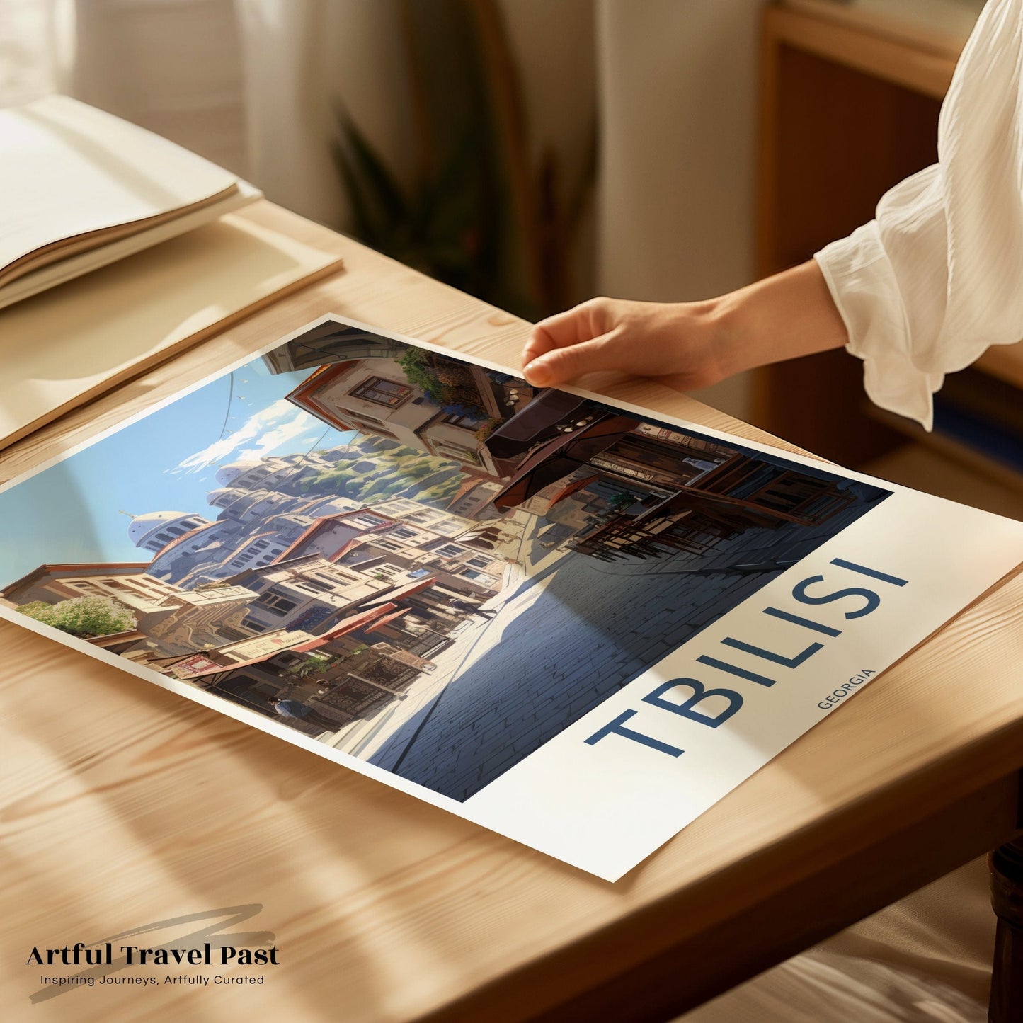 Tbilisi Poster | Georgia Wall Art | Europe Artwork
