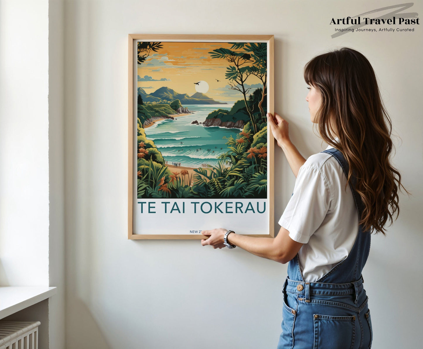 Te Tai Tokerau Poster | New Zealand Wall Art