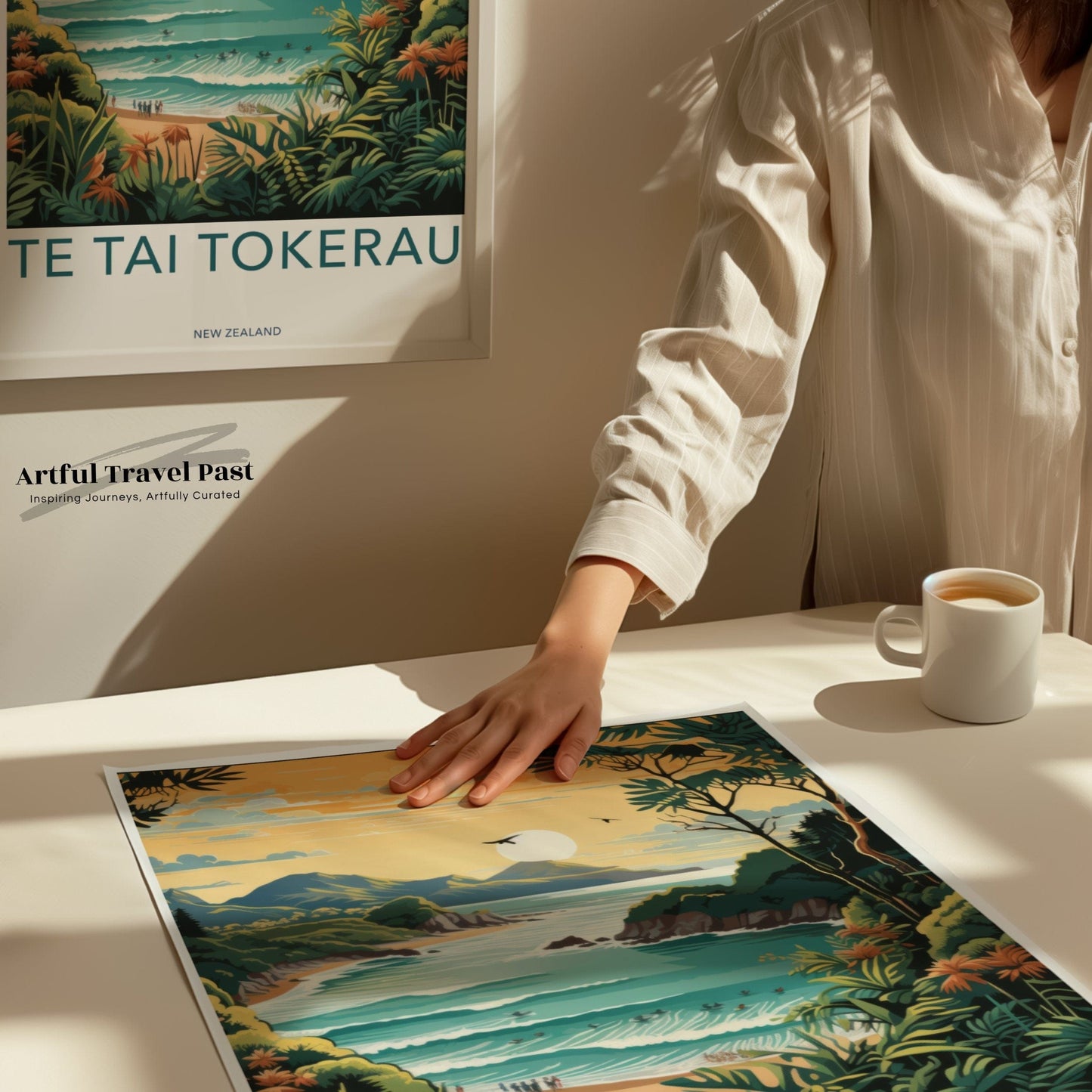 Te Tai Tokerau Poster | New Zealand Wall Art