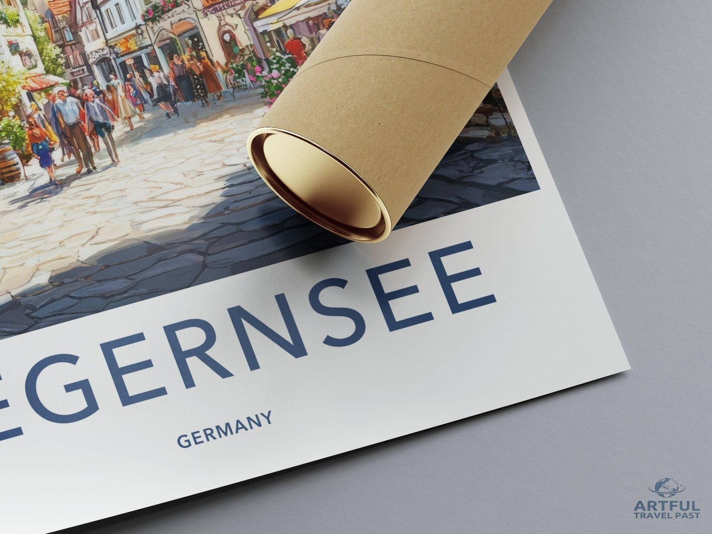 Tegernsee Poster - Bavaria Wall Art