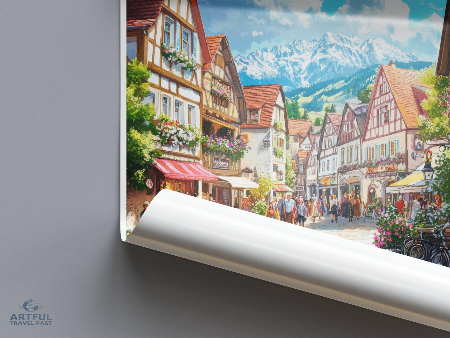 Tegernsee Poster - Bavaria Wall Art