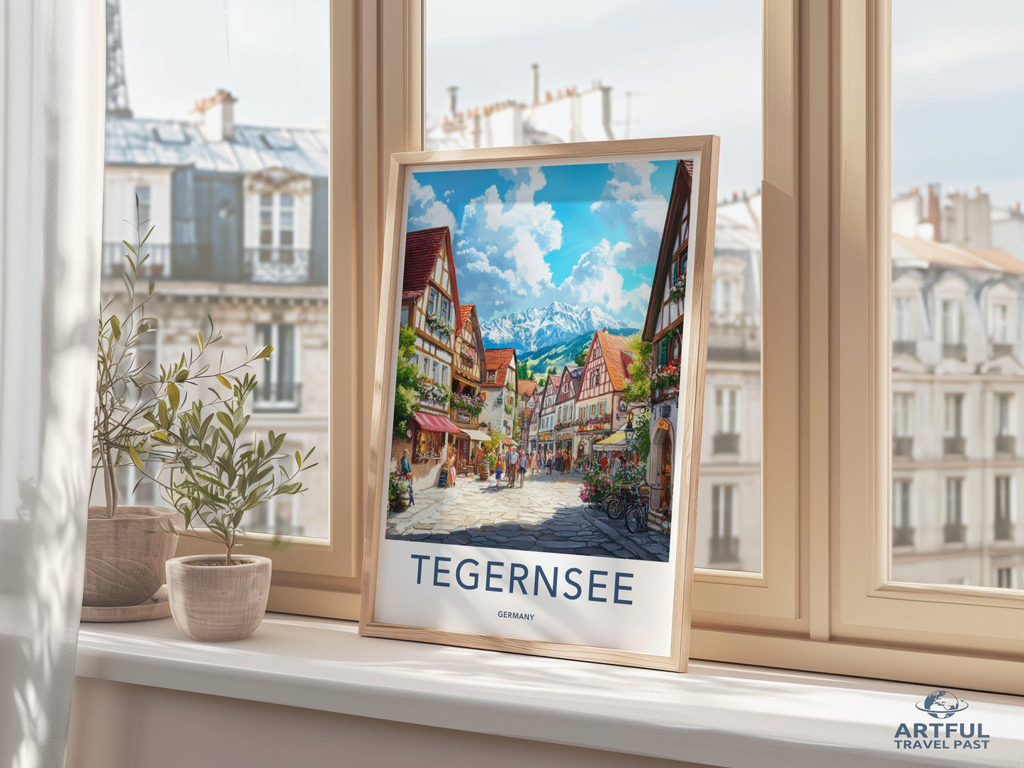 Tegernsee Poster - Bavaria Wall Art