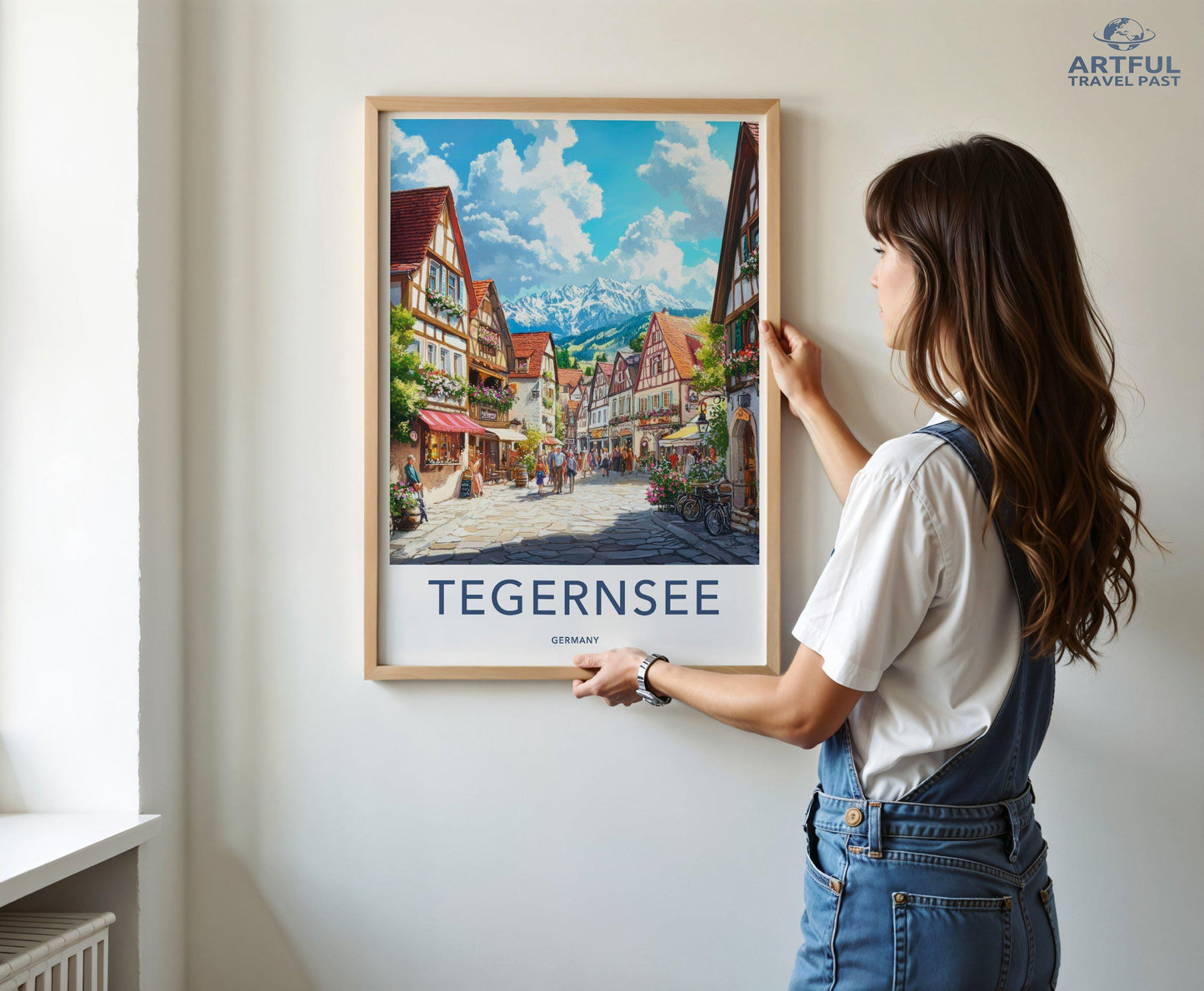 Tegernsee Poster - Bavaria Wall Art