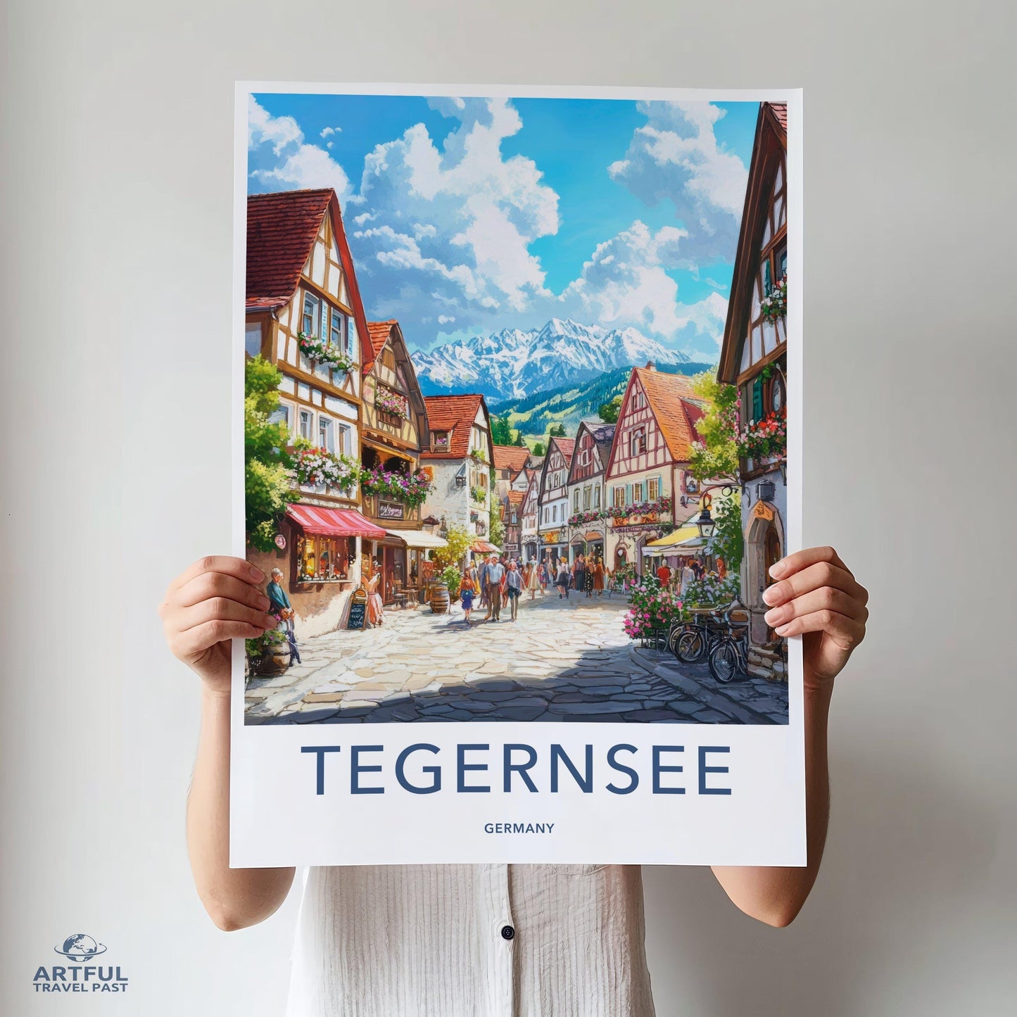 Tegernsee Poster - Bavaria Wall Art