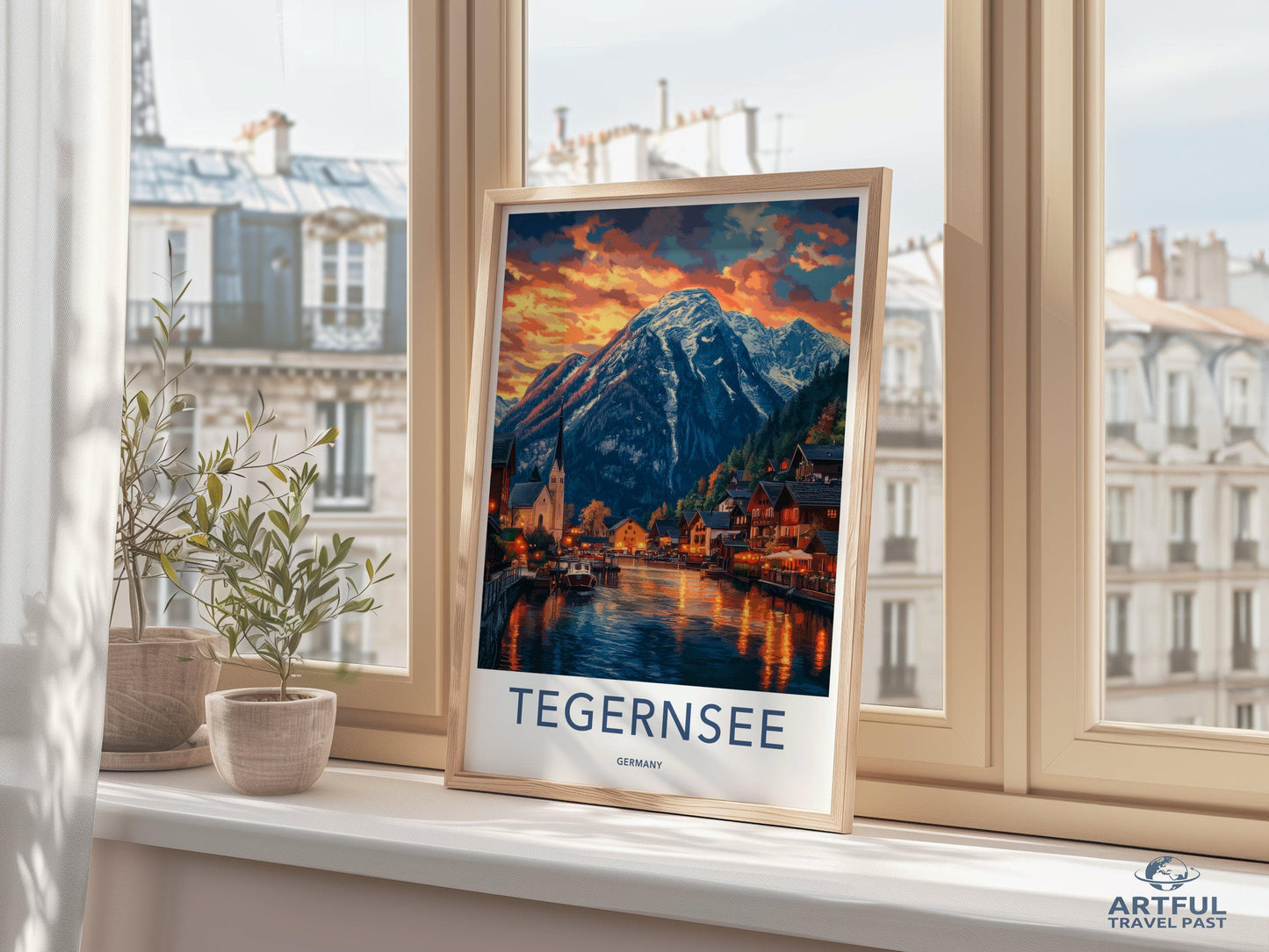 Tegernsee Poster - Bavaria Wall Art